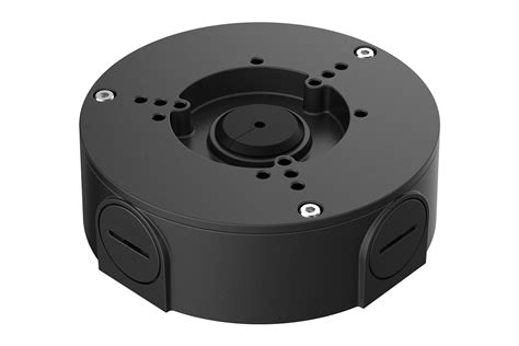 Round Junction Box for 3 Screw Base Cameras 